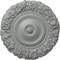Ekena Millwork Marseille Ceiling Medallion (Fits Canopies up to 7 3/8"), 21"OD x 2"P, Primed White CM21MA - alternate 1